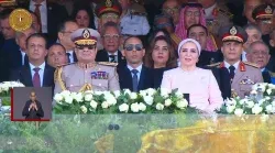 حرم الرئيس السيسي تهنئ البطلة أسيل أسامه علي تتويجها بالميدالية الذهبية