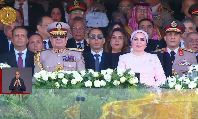 حرم الرئيس السيسي تهنئ البطلة أسيل أسامه علي تتويجها بالميدالية الذهبية
