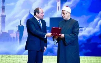 الرئيس سيسي شهد اليوم الاحتفال بذكرى المولد النبوي الشريف بالعاصمة الجديدة 