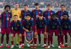 برشلونة يتغلب على نوتنجهام فورست بهدف رافينيا في مواجهة ودية