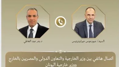 وزيرا الخارجية المصري واليوناني يبحثان مستجدات الأوضاع الإقليمية