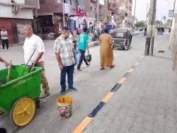 محافظ أسيوط: استمرار أعمال رفع كفاءة وتجميل شوارع صدفا بالتوازي مع حملات النظافة .