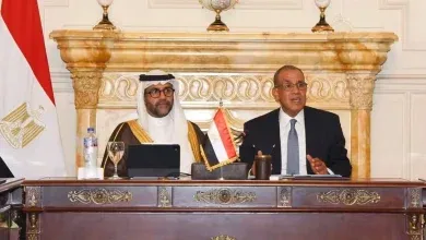 وزير الخارجية يعقد جلسة موسعة مع ممثلي القطاع الخاص ومحافظ مصر لدى المصرف العربي للتنمية الاقتصادية.