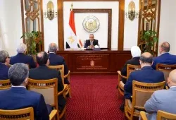 وزير الخارجية يلتقي رؤساء البعثات المصرية في الخارج.