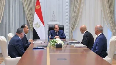 إجتمع الرئيس السيسي، بمدينة العلمين اليوم، مع الدكتور مصطفى مدبولي ووزير التربية والتعليم ووزير التعليم العالي.