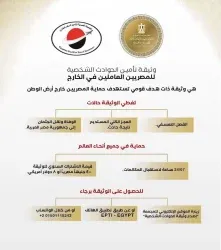 المصرين بالخارج: ومظلة تأمينية جديدة لتعويضهم عند الوفاة والفصل التعسفي والترحيل