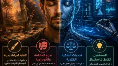الفن في عصر الذكاء الاصطناعي: ثورة في الإبداع أم نهاية الفنان؟