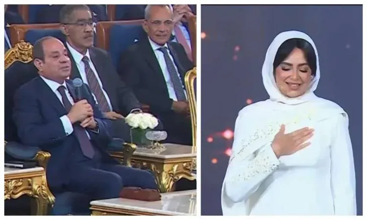 الرئيس السيسي ولفته إنسانيه لهبة مجدي وتمني لها الشفاء العاجل