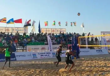 افتتاح بطولة الأمم الأفريقية للكرة الطائرة الشاطئية للرجال والسيدات 2026 (4)