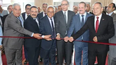 القائم بأعمال رئيس جامعة الإسكندرية يشهد افتتاح معرض أخبار اليوم للتعليم العالي في نسخته الخامسة بمكتبة الإسكندرية