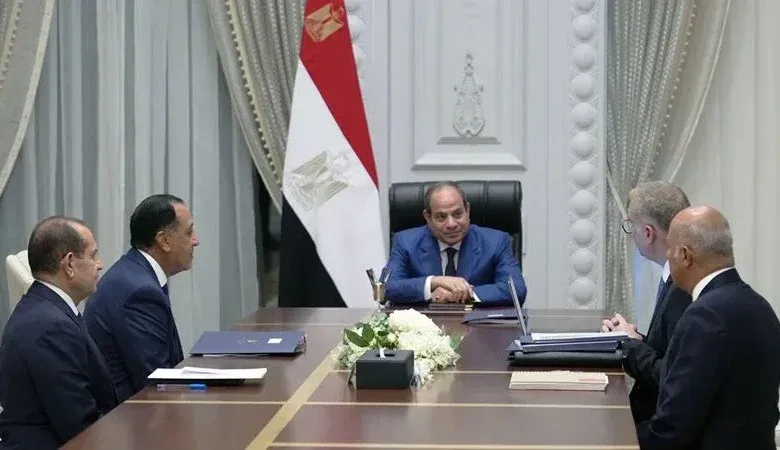 الرئيس السيسي يوجه بزيادة إنتاج البترول والغاز وتعظيم القيمة المضافة للثروات المعدنية