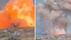 إنفجار كبير، داخل مصنع للذخائر بالقرب من بلدة "كوليفيرو" جنوب شرقي العاصمة الإيطالية روما.