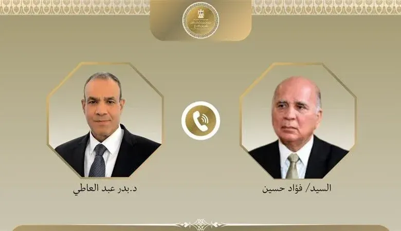 بدر عبدالعاطي يبحث مع نظيره العراقي تطورات المنطقة وتعزيز التنسيق المشترك