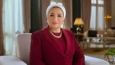 السيدة إنتصار السيسي تهنئ الشعب المصري بالمولد النبوي الشريف