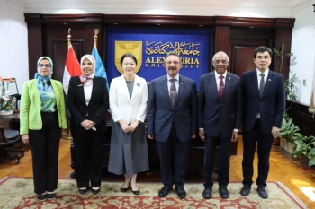 جامعة الإسكندرية تبحث مع القنصل العام الصيني تعزيز التعاون الأكاديمي والبحثي