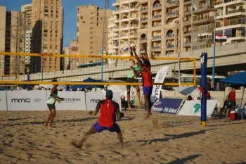 حصاد اليوم الرابع منافسات بطولة أفريقيا للكرة الطائرة الشاطئية يشهد منافسات قوية
