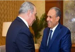 وزير الخارجية يبحث مع نائب رئيس فلسطين تطورات غزة وجهود تنفيذ خطة السلام