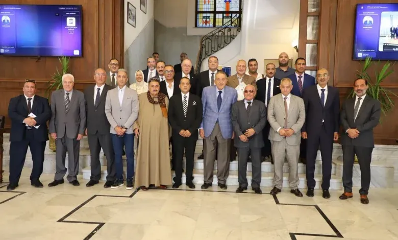 غرفة الإسكندرية تستقبل وفد الغرفة التجارية المصرية بسوهاج لبحث التعاون وتبادل الخبرات