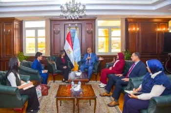 محافظ الإسكندرية يبحث مع سفيرة الفلبين سبل تعزيز التعاون المشترك في عدد من المجالات