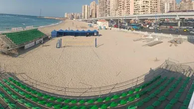 محافظ الإسكندرية يتابع استعدادات المحافظة لاستقبال بطولة الأمم الأفريقية للكرة الطائرة الشاطئية