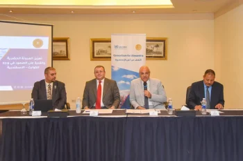 محافظ الإسكندرية يشهد فعاليات ورشة جعل المدن قادرة على الصمود أمام مخاطر التغيرات المناخية