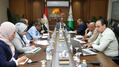 محافظ الجيزة يتابع ملفات العمل بأطفيح ويوجه بتسريع التصالح ورصف الطرق