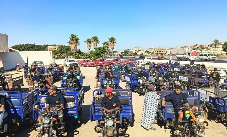 محافظة الإسكندرية ضم جامعي المخلفات غير الرسميين ( النباشين) إلى منظومة المشاركة المجتمعية التابعة لنهضة مصر