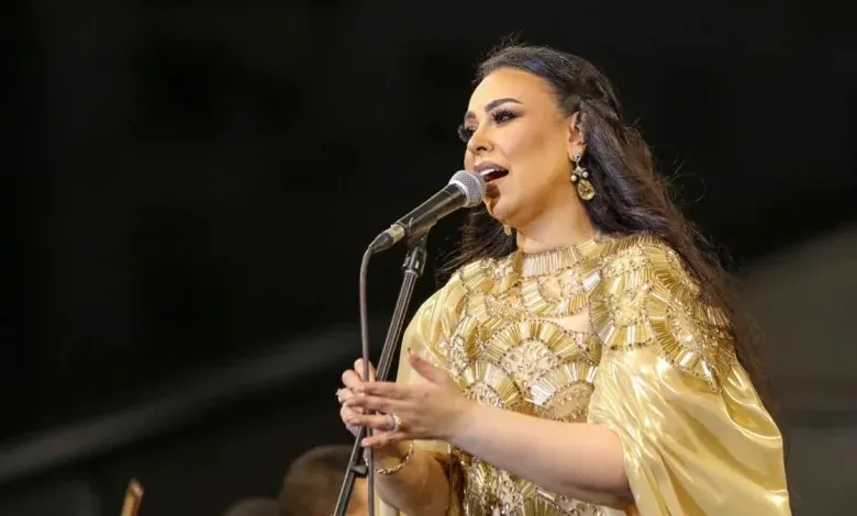 مروة ناجي تتألق علي خشبة المسرح المكشوف بمكتبة الإسكندريةِ