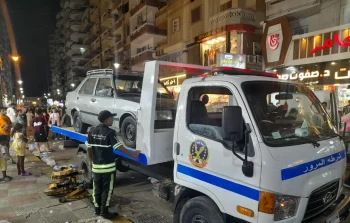  مرور الإسكندرية ضبط المخالفين لتعليمات التواجد بالسيارات وقرار إغلاق شارع خالد بن الوليد أمام الحركة المرورية