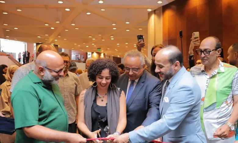 مكتبة الإسكندرية تفتتح معرض أجندة "متر × متر مساحة حرة للإبداع"