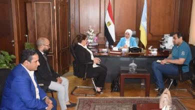 نائب محافظ الإسكندرية تلتقي أعضاء نادي القيادات الشبابية لبحث الأنشطة والبرامج الخدمية