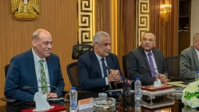 وزير الإنتاج الحربي يبحث مع رئيس الهيئة الإقتصادية لقناة السويس سبل تعزيز الإستثمارات.