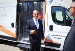 وزير الخارجية يتفقد سير العمل بعدد من القطاعات بمقر وزارة الخارجية بالعاصمة الجديدة.