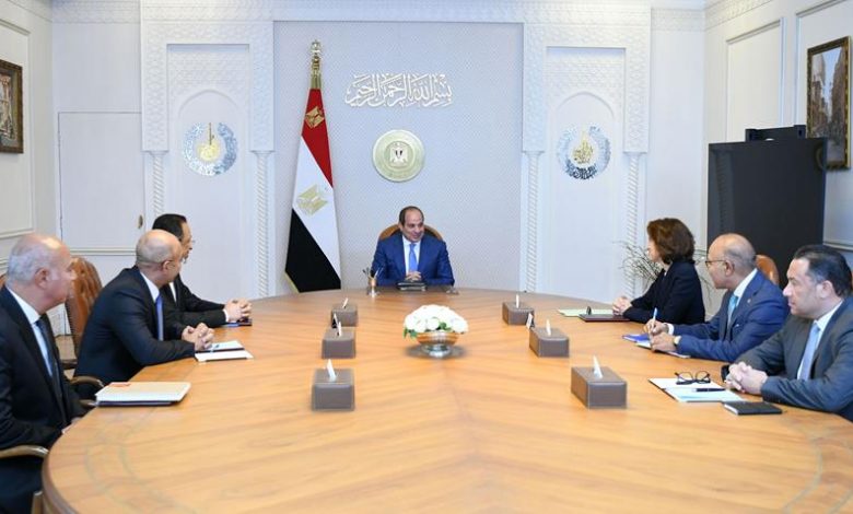 الرئيس السيسى يستقبل اليوم الرئيسة التنفيذية لمجموعة "أورنج" العالمية