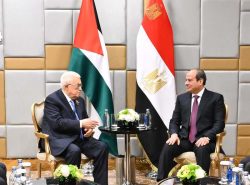  الرئيس السيسى يستقبل اليوم  الرئيس الفلسطينى  في إطار التشاور القائم مع مصر