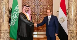 ولي عهد السعوديه ورسالة شكر للرئيس السيسي