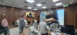 محافظ القليوبية يتابع السيطرة على حريق محل كشري في بنها