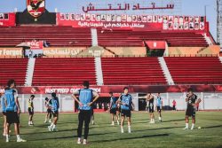الأهلي يختتم تدريباته استعدادًا لمباراة أبوقير للأسمدة بدوري أورا