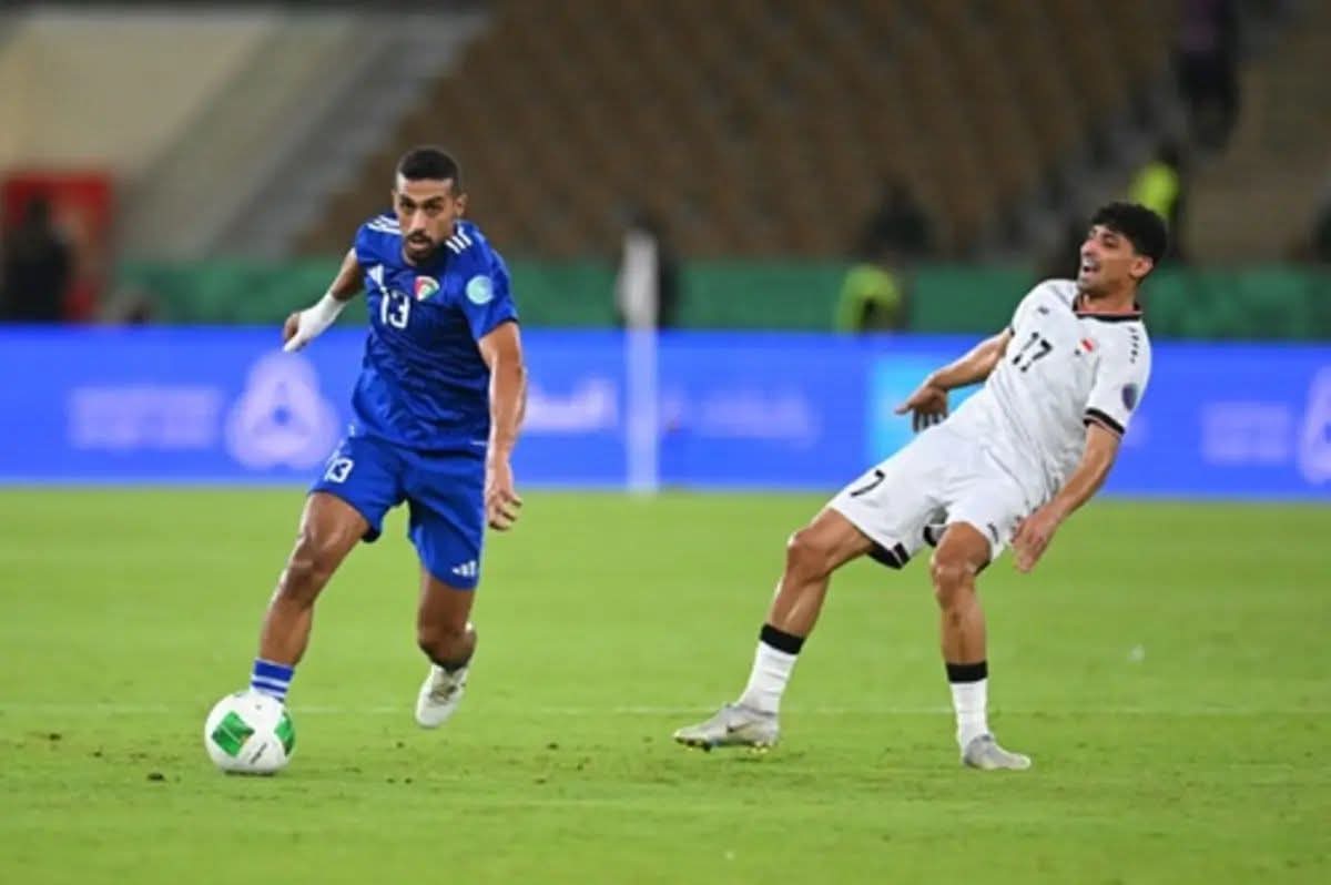 العراق يخطف الكويت في الوقت القاتل ويحقق فوزه الأول في خليجي 27
