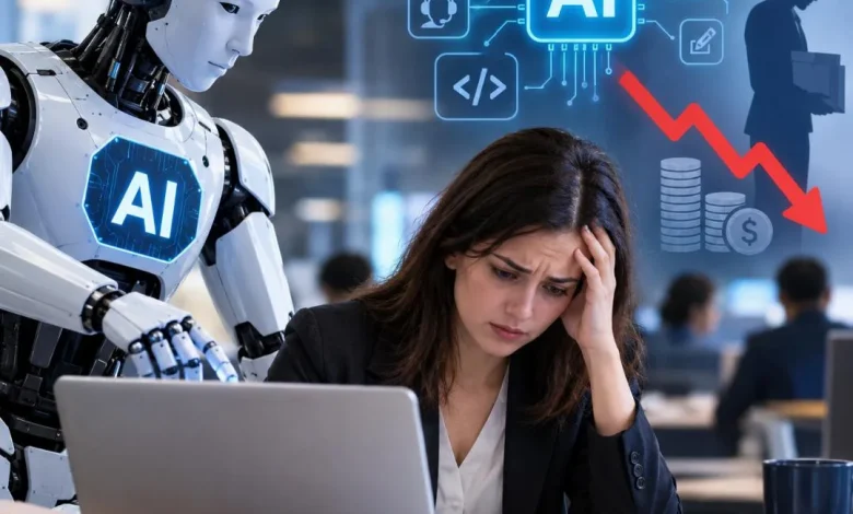 الذكاء الاصطناعي يهدد أجور بعض الموظفين