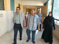 وكيل وزارة التربية والتعليم بالغربية يتابع سير العملية التعليمية بإدارة قطور 