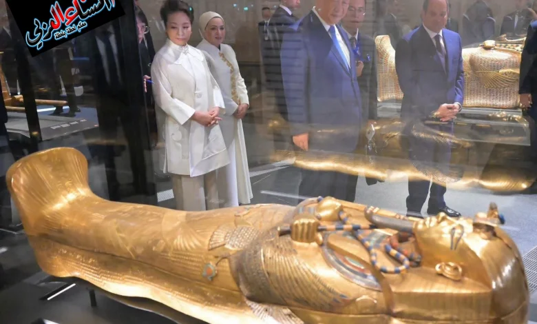 السيدة إنتصار السيسي «تعجز الكلمات عن وصف عظمة حضارة أبهرت العالم»