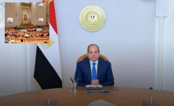الرئيس السيسي يصدر قرارا بدعوة مجلس النواب لعقد جلسة طارئة غداً