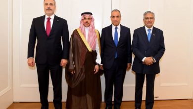 إجتماع وزير الخارجية مع الأطراف الإقليمية الأربعة R4 مع وزراء خارجية السعودية وتركيا وباكستان.