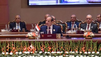 الرئيس السيسي: لا سلام وأمن دوليين دون تسوية عادلة وشاملة للقضية الفلسطينية.
