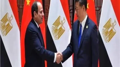 السيسي وشي جينبينج: القضية الفلسطينية هي القضية المركزية في الشرق الأوسط