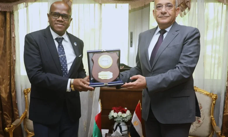 الهيئة العامة لميناء الإسكندرية تستقبل وفدا من جمهورية مدغشقر لبحث تعزيز التعاون مع ميناء توماسينا