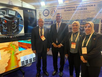 تحت رعاية فخامة رئيس الجمهورية علوم البحار يشارك في منتدى مصر للتعدين 2026