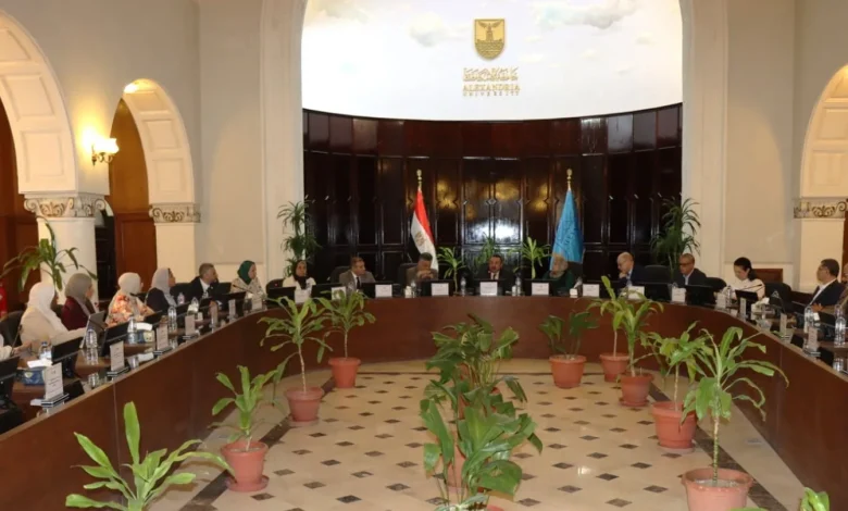 جامعة الإسكندرية تناقش محاور ورؤية مستقبلية لتطوير المنظومة الصحية في مصر