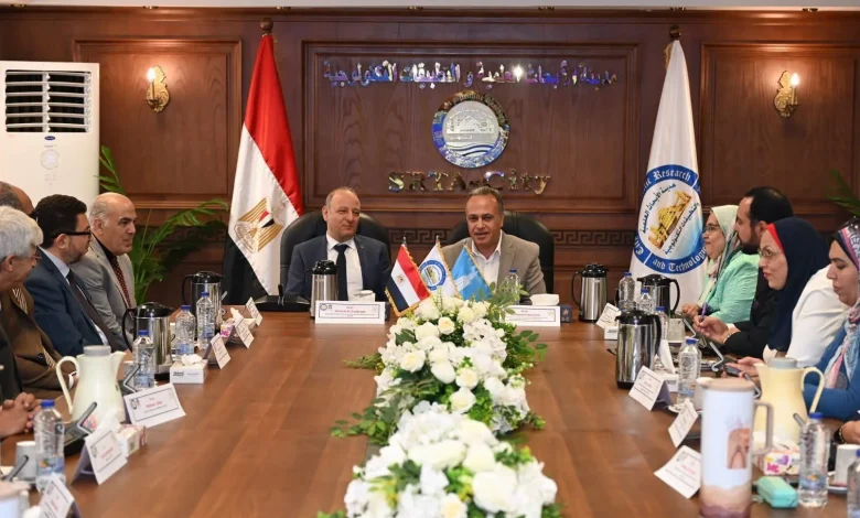 رئيس الجامعة اليابانية يزور مدينة الأبحاث العلمية لبحث آفاق التعاون المشترك